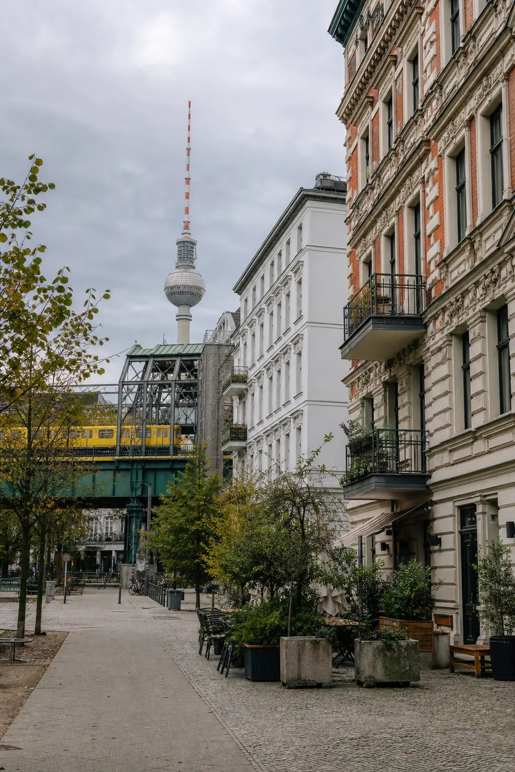 A recognizable view of Berlin