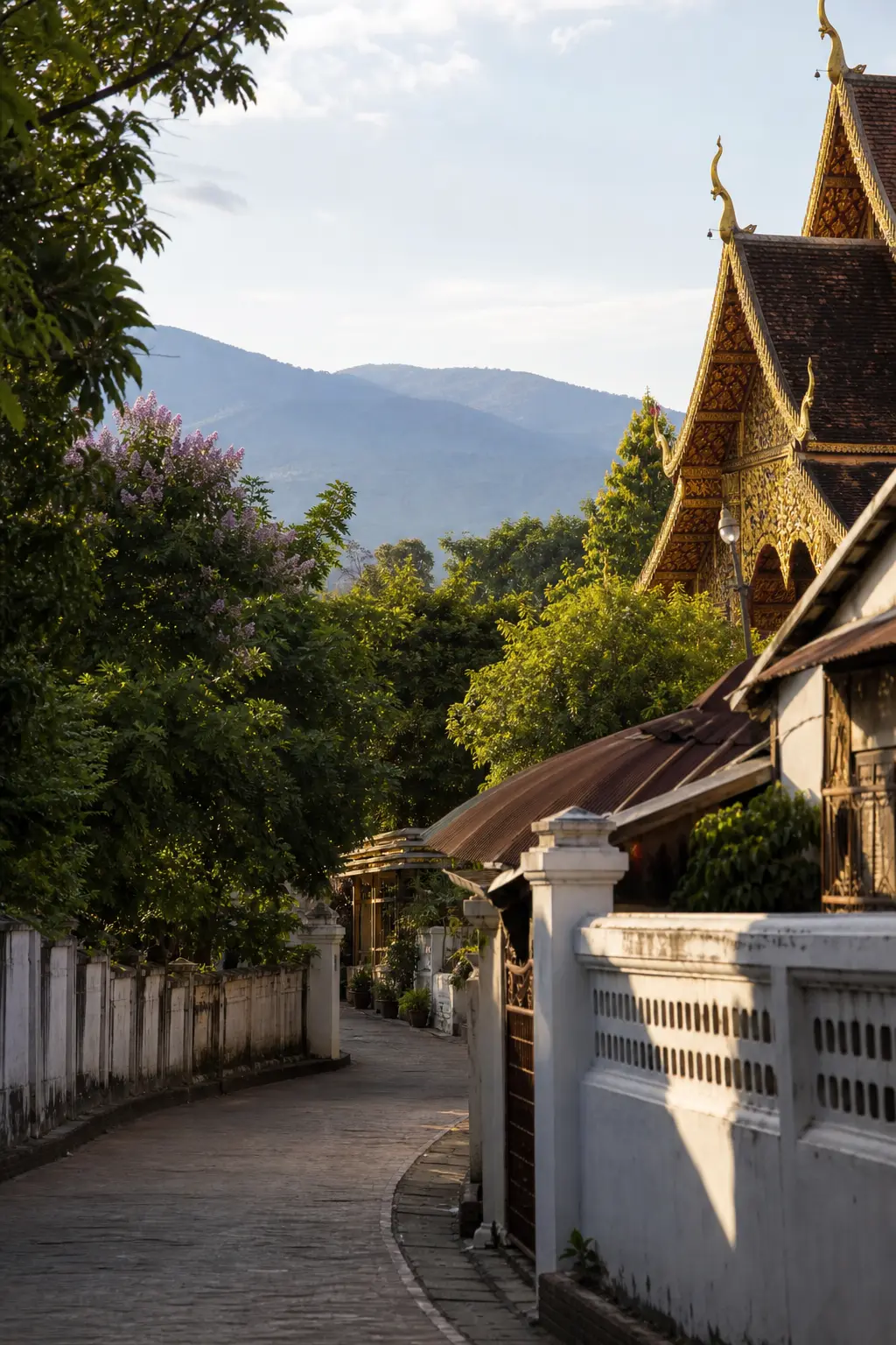 A recognizable view of Chiang Mai