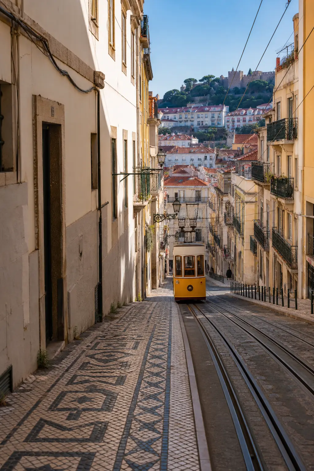 A recognizable view of Lisbon