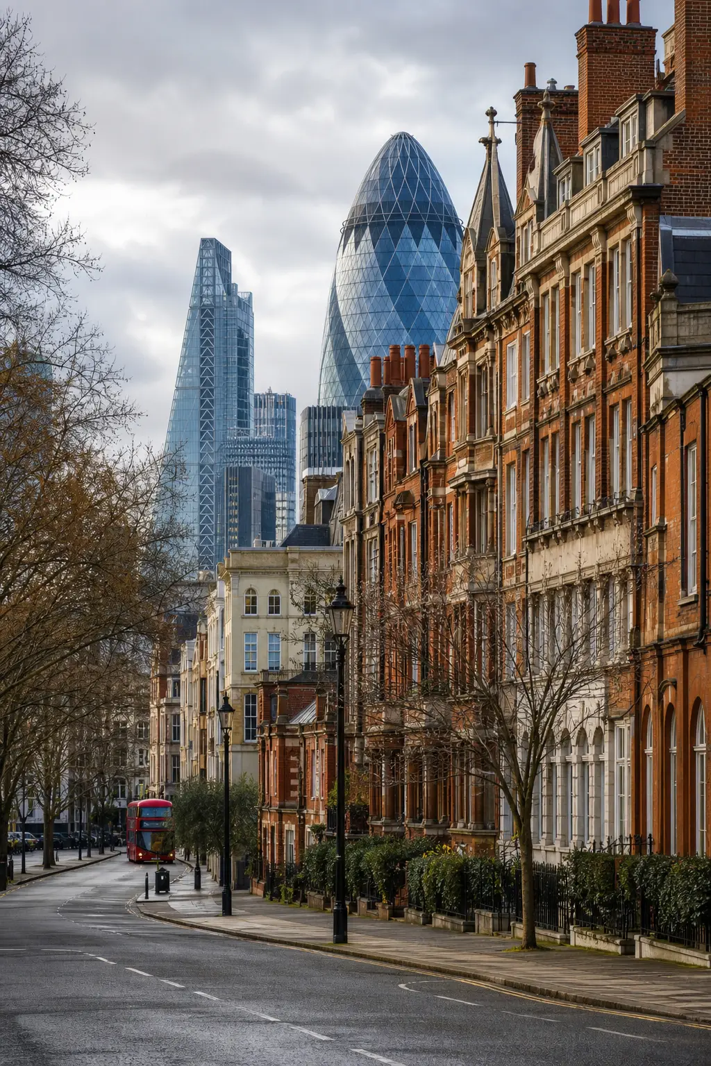 A recognizable view of London