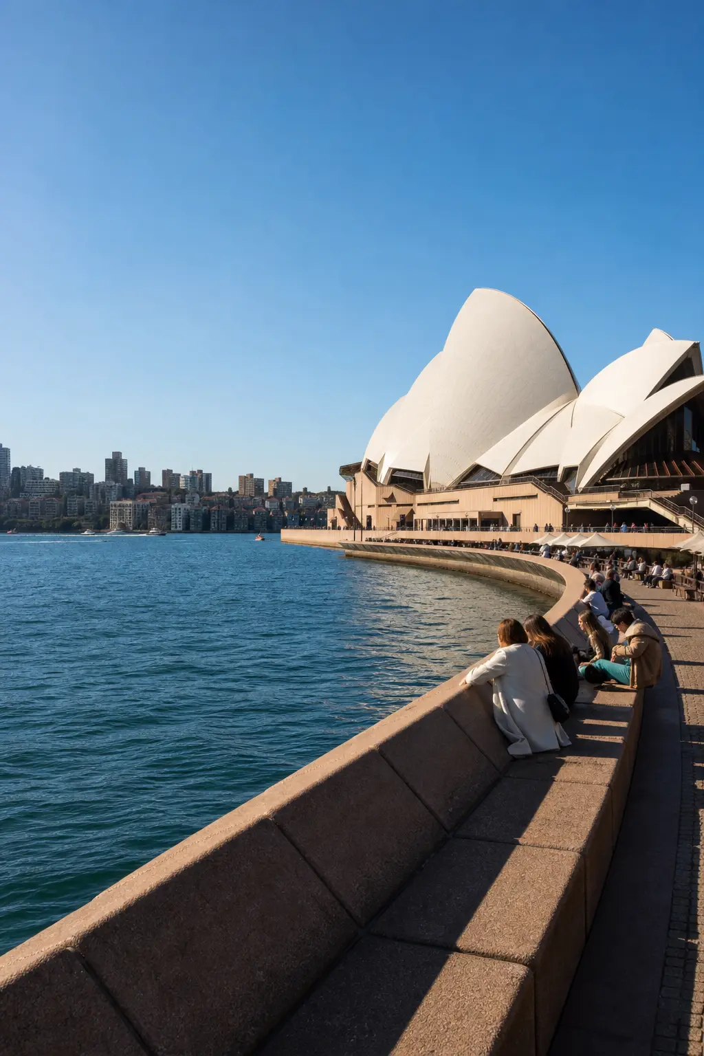 A recognizable view of Sydney